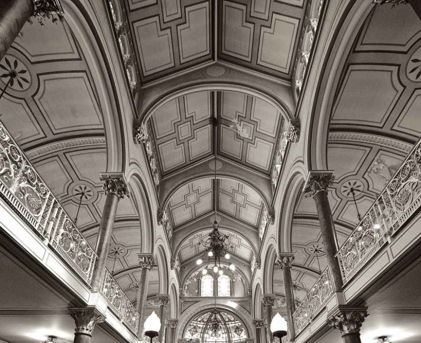 architecture black and white brighton building